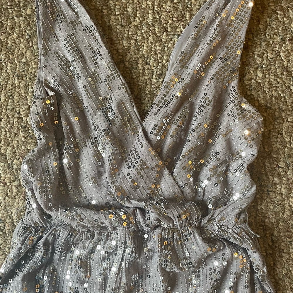 Sequined mini dress - Picture 1 of 3